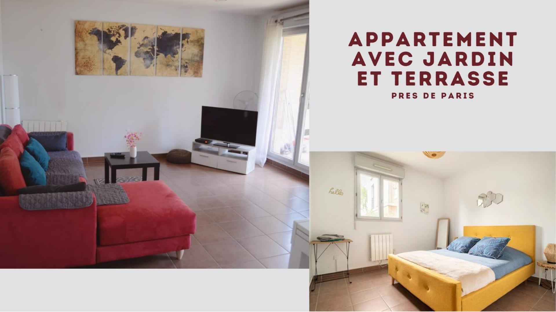 Avec Jardin Et Terrasse Pres De Paris * Mantes-la-Jolie